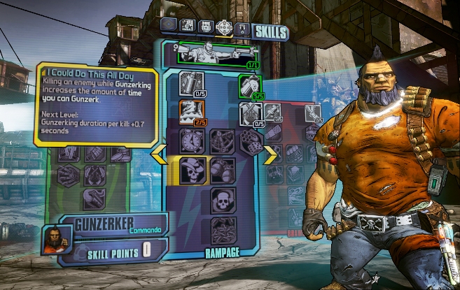 Borderlands 2: Salvador loves Gunzerking long time